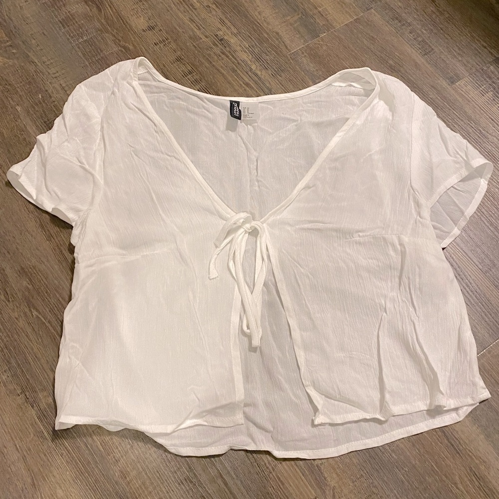 Tie detail blouse